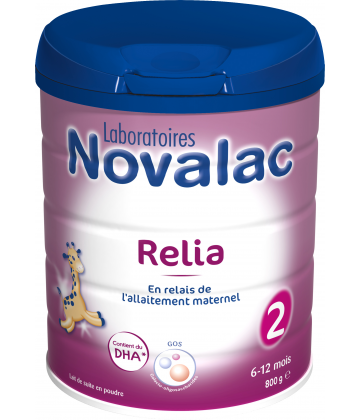 Novalac Relia 2ème âge 800 g