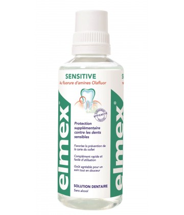 Elmex Sensitive Solution Dentaire Sans Alcool 400 ml