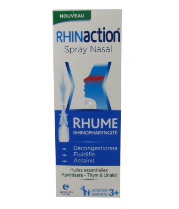 Rhinaction Spray Nasal Rhume Rhinopharyngite 20 ml
