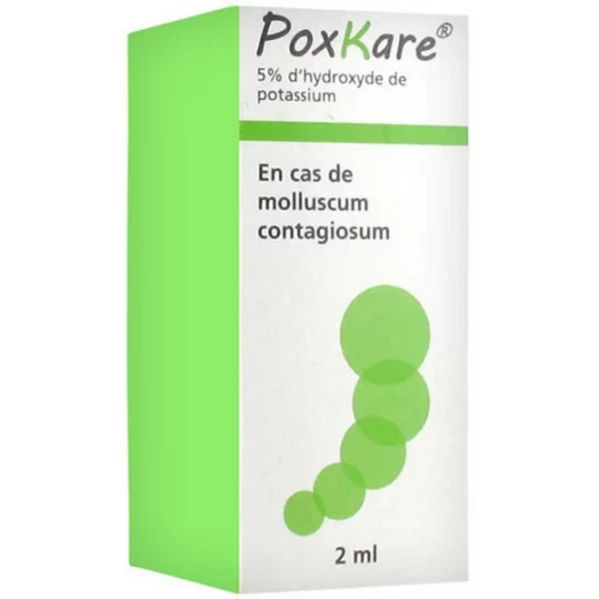 PoxKare 5 % d'Hydroxyde de Potassium 2 ml