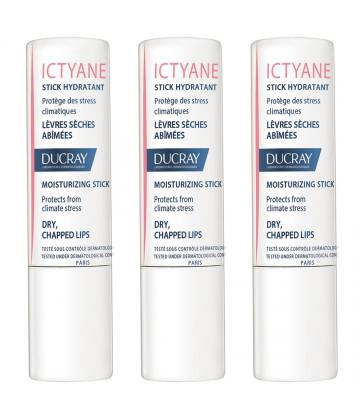 Ducray Ictyane Sticks Lèvres 2 Achetés + 1 offert