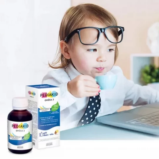 Pediakid Oméga 3 Sirop Goût Citron Cola 125 ml - image 2