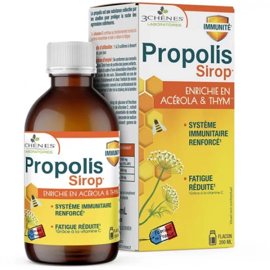 Les 3 Chênes Propolis Sirop 200 ml