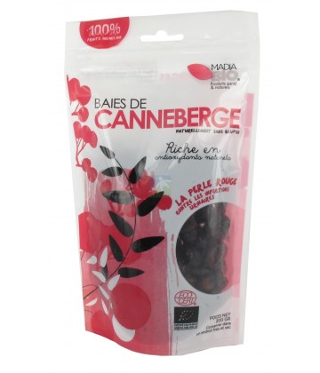 Madia Bio Baies de Canneberge BIO 200 g