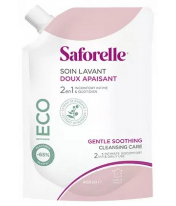 Saforelle Recharge Soin Lavant Doux 400 ml