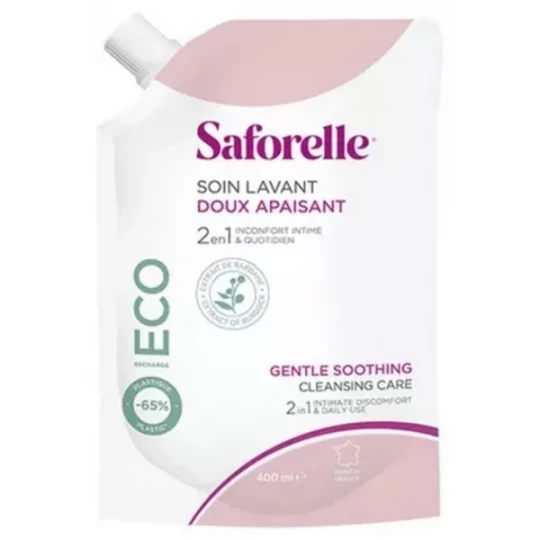 Saforelle Recharge Soin Lavant Doux 400 ml