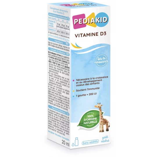 Pediakid vitamine D3 20 ml