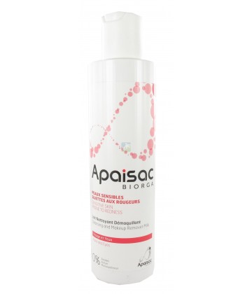 Apaisac Biorga Lait Nettoyant Démaquillant 200 ml