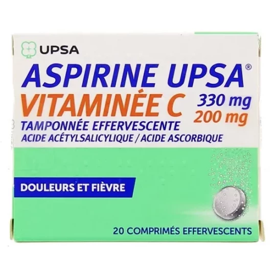 Aspirine UPSA Vitaminée C 2 x 10 - image 2