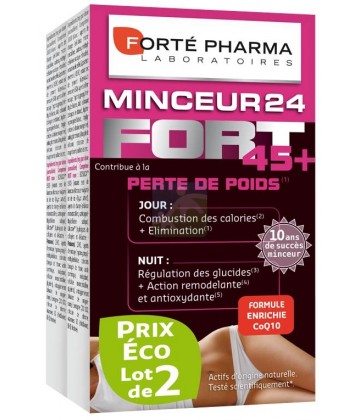 Forté Pharma Minceur 24 Fort 45+ Perte de Poids 2 x 28