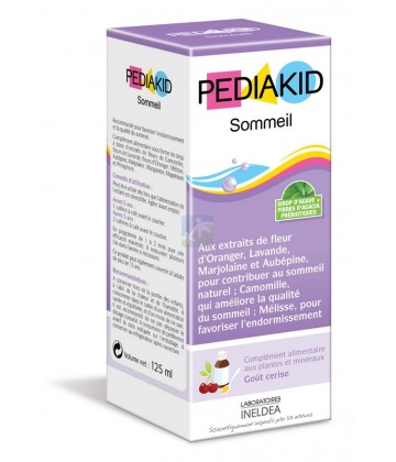 Pediakid Sommeil Goût Cerise 125 ml