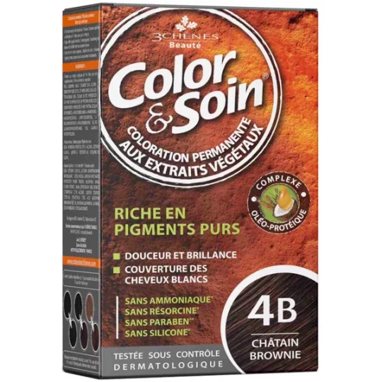 Color & Soin 4B - Châtain Brownie 135 ml