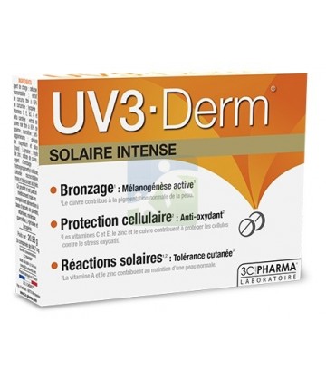 3C Pharma UV3 Derm Solaire Intense x 30