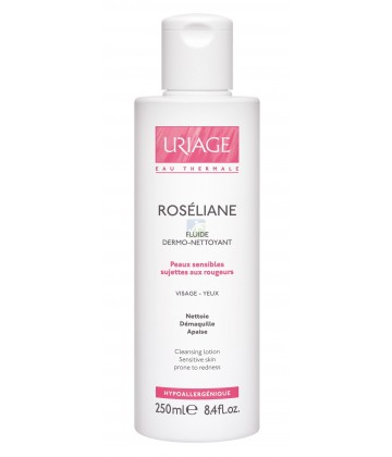 Uriage Roséliane Fluide Dermo-Nettoyant 250 ml