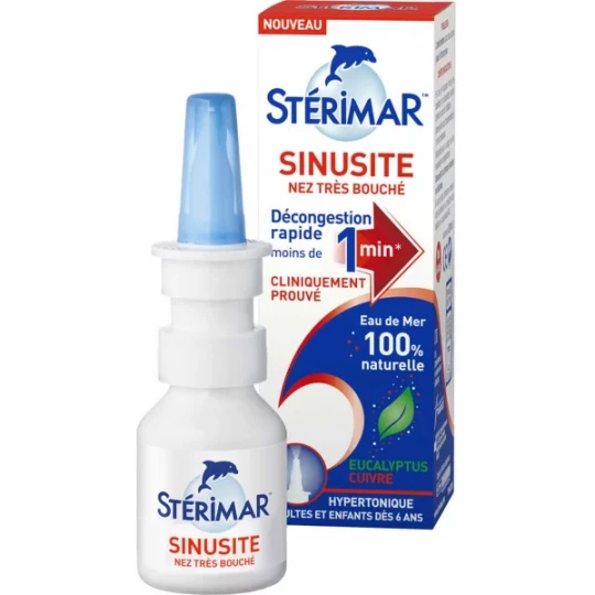 Stérimar Sinusite Nez Très Bouché Spray Nasal 20 ml