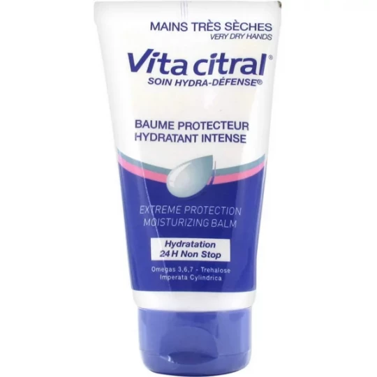 Vita Citral Baume Protecteur Hydratant Intense Mains Très Sèches 75 ml