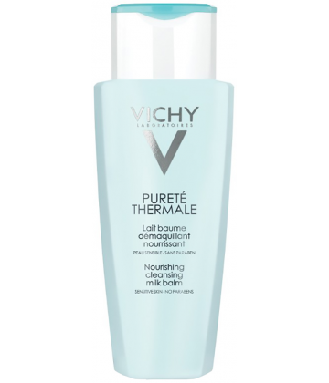 Vichy Pureté Thermale Lait Baume Démaquillant Nourrissant 200 ml