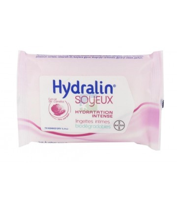 Hydralin Sécheresse Hydratation Intense Lingettes Intimes x 10