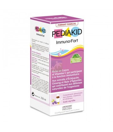 Pediakid Immuno-Fort Goût Myrtille 250 ml