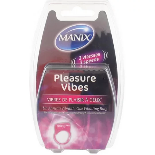 Manix Pleasure Vibes Anneau Vibrant + Pile