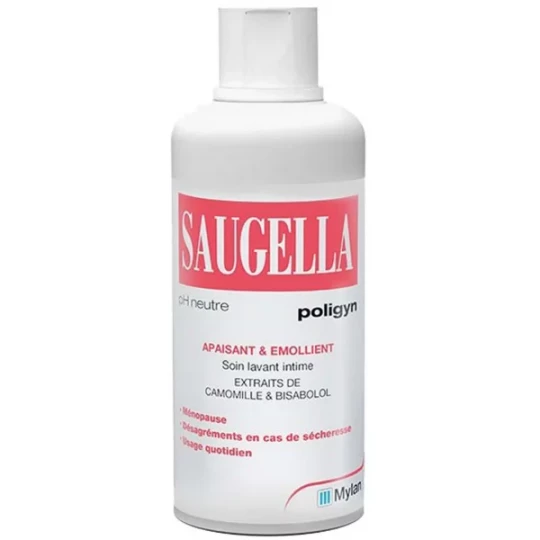 Saugella Polygin Nettoyant Muqueuses Fragiles 500 ml