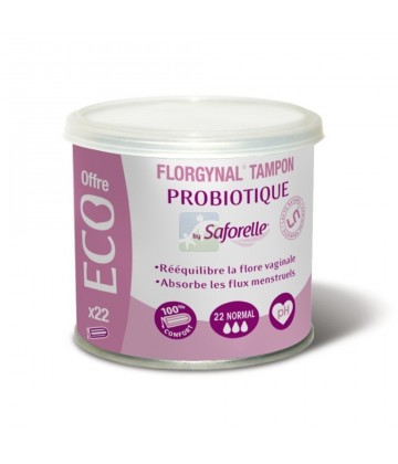 Saforelle Florgynal Tampon Normal Probiotique x 22