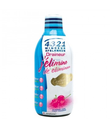 Arkopharma 4321 Minceur Classic Draineur Fruits Rouges 500 ml