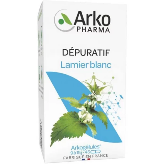 ArkoGélules Lamier Blanc Gélules x 45