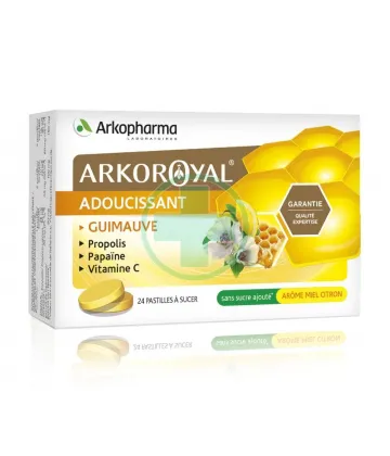 Arko Royal Pastilles Propolis + Papaine Goût Miel Citron x 24