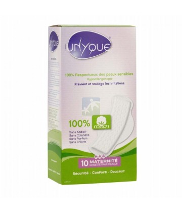 Unyque Maternité Maxi Douceur Serviettes x 10
