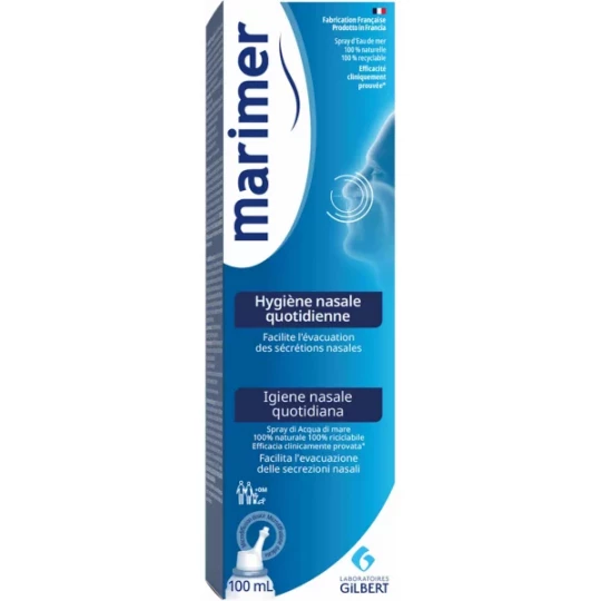 Marimer Hygiène Nasale Nez Sec et Encombré 100 ml