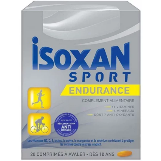 Isoxan Sport Endurance Préparation Récupération x 20