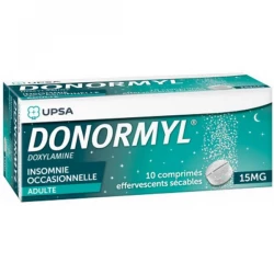 Donormyl 15 mg Effervescent x 10