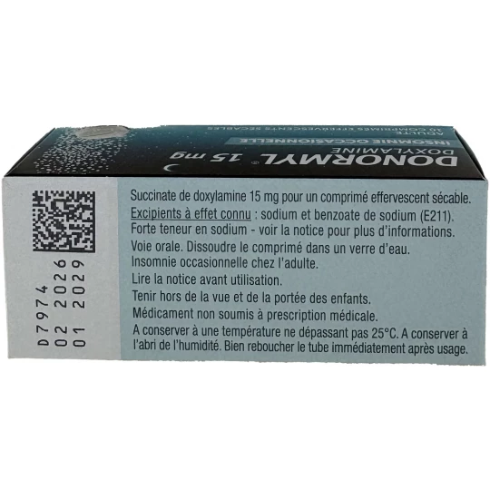 Donormyl 15 mg Effervescent x 10 - image 3