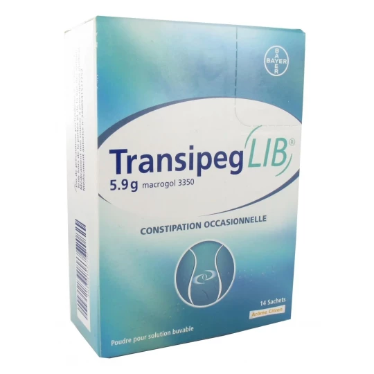 Transipeg Lib 5,9 mg arôme citron sachet x 14