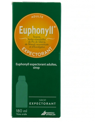 Euphonyll sirop Toux Grasse 180 ml