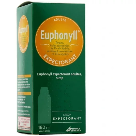 Euphonyll sirop Toux Grasse 180 ml