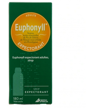 Euphonyll sirop Toux Grasse 180 ml