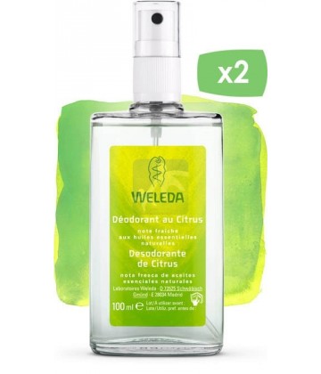 Weleda Déodorant au Citrus 2 x 100 ml