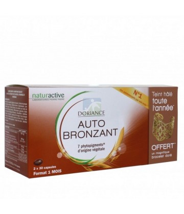 Doriance Autobronzant 2 x 30 + bracelet offert