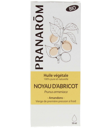 Pranarôm Huile Végétale Noyau d'Abricot Bio 50 ml