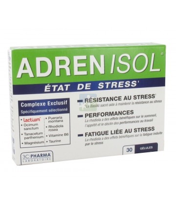 3C Pharma Adrenisol Stress Conditions x 30