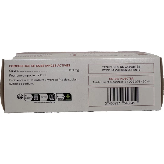 Granions de Cuivre 0,3 mg/2 ml x 30 - image 3