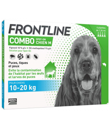 Frontline Combo Chien M x 4