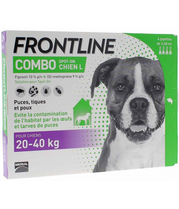 Frontline Combo Chien L x 4