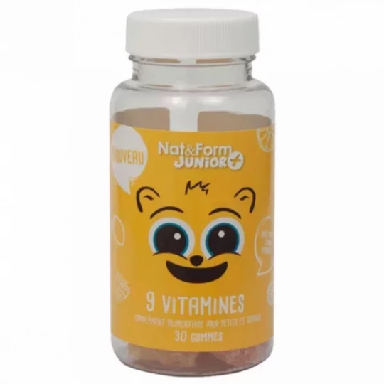 Nat&Form Ours+ 9 Vitamines x 30