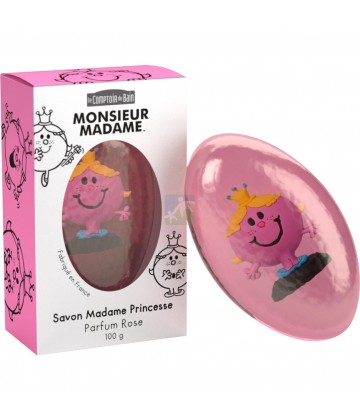 Le comptoir du bain Savon Madame Princesse Rose 100 g