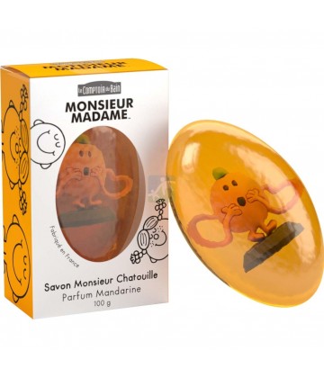 Le comptoir du bain Savon Monsieur Chatouille Mandarine 100 g