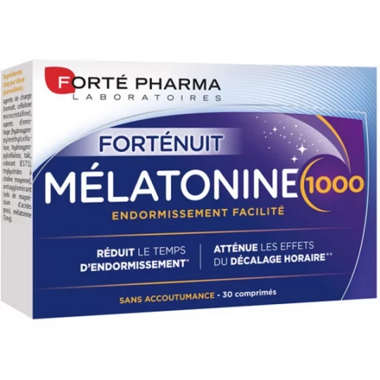 Forté Pharma Mélatonine 1000 x 30