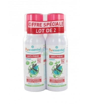 Puressentiel Spray Anti-Pique 2 x 75 ml